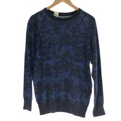 □□ N.HOOLYWOOD ニット セーター 薄手 SIZE 38 151-KT05 pieces ネイビー Bランク