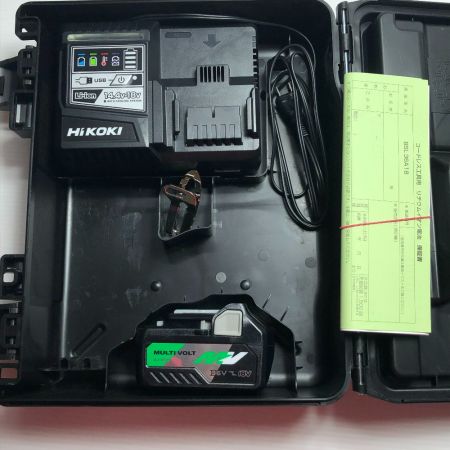  HiKOKI ハイコーキ 工具 電動工具 インパクトドライバー　36v　 WH36DA(2XP) グリーン