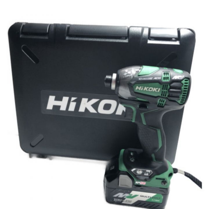 HiKOKI ハイコーキ 工具 電動工具 インパクトドライバー 36v WH36DA(2XP) グリーン｜中古｜なんでもリサイクルビッグバン