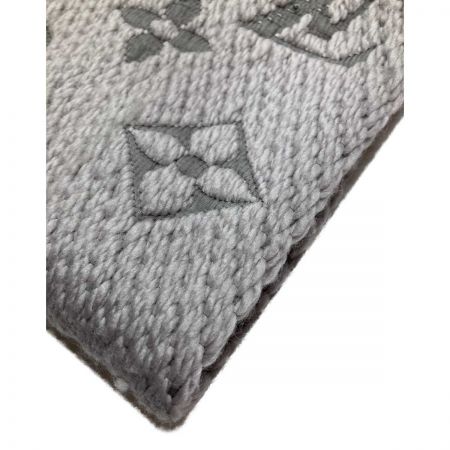  LOUIS VUITTON ルイヴィトン エシャルプ・ロゴマニア　モノグラム グレー