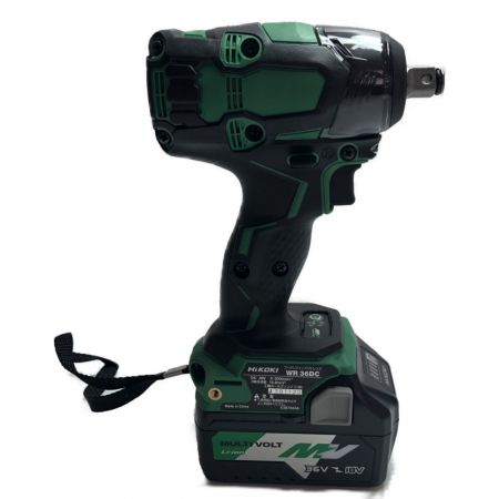  HiKOKI ハイコーキ 工具 電動工具 インパクトレンチ 付属品完備 コードレス式 36v WR36DC グリーン