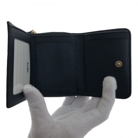  COACH コーチ 財布 2つ折り財布  F37968 ネイビー