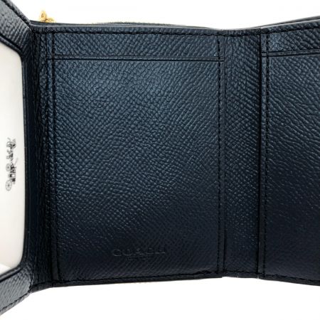  COACH コーチ 財布 2つ折り財布  F37968 ネイビー