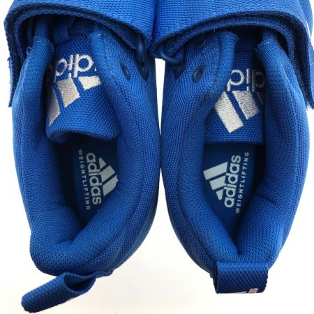  adidas アディダス ウェイトリフティングシューズ 26cm BC0345 ブルー