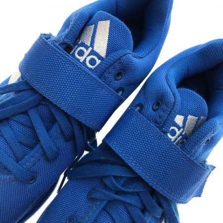  adidas アディダス ウェイトリフティングシューズ 26cm BC0345 ブルー