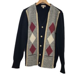 □□ Dry Bones メンズ衣料 カーディガン サイズ36 ブラック Bランク