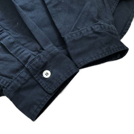  BARNS OUTFITTERS バーンズアウトフィッターズ メンズ衣料 シャツ オックスフォードボタンダウンシャツ size2 BR-4965N ネイビー