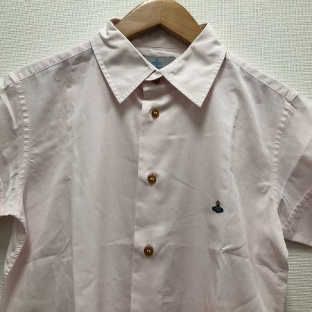  Vivienne Westwood MAN メンズ衣料 シャツ 半袖シャツ サイズ44 4445-2103 ピンク