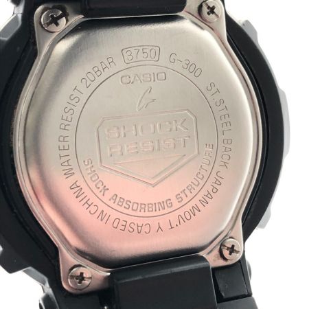  CASIO カシオ 腕時計 デジアナウォッチ G-SHOCK 本体のみ G-300-3AJF