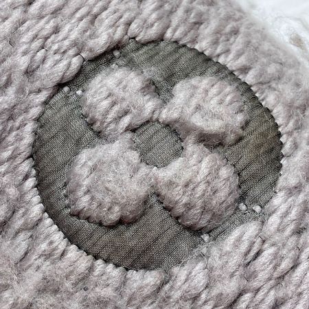  LOUIS VUITTON ルイヴィトン エシャルプ・ロゴマニア　モノグラム M74742 グレー