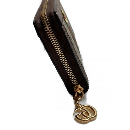  GUCCI グッチ ラウンドジップ 長財布 GGスプリームキャンバス 523154