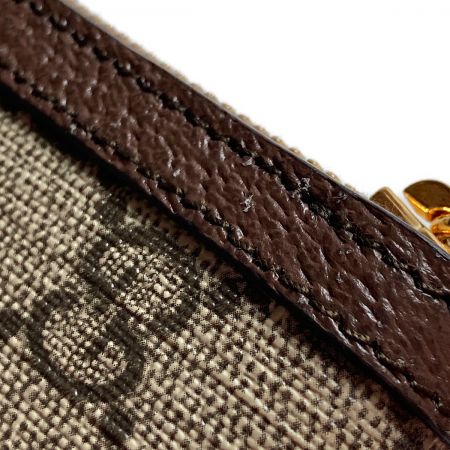  GUCCI グッチ ラウンドジップ 長財布 GGスプリームキャンバス 523154