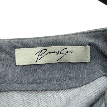  Brown&Street サスペンダー付きハイウエストパンツ SIZE Free BS3420307 ライトグレー