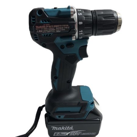  MAKITA マキタ 工具 電動工具 ドライバドリル 18v DF487DRGX ブルー
