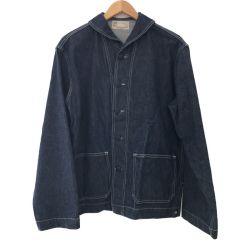 □□ 68&BROTHERS. NEW YORK メンズ衣料 ジャケット ショールカラーカバーオール  SIZE M インディゴ Bランク