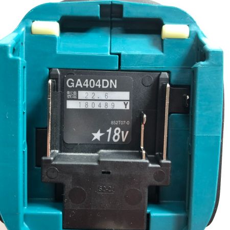  MAKITA マキタ 工具 電動工具 ディスクグラインダー 100mm 18v GA404DZN