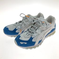 □□ asics アシックス ゲルカヤノファイブスリーシックスティー スニーカー 25.5cm 本体のみ 1201A053 ホワイト×スカイブルー Sランク