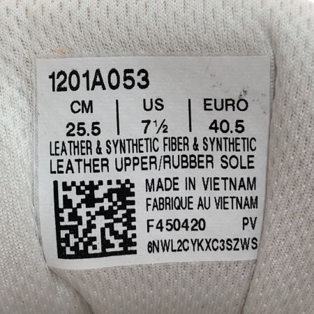  asics アシックス ゲルカヤノファイブスリーシックスティー スニーカー 25.5cm 本体のみ 1201A053 ホワイト×スカイブルー