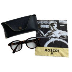 □□ MOSCOT メガネ LEMTOSH /ORIGINALS NYC 49□24-145 ブラウン Bランク