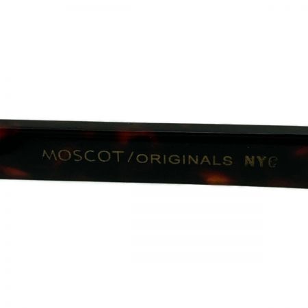  MOSCOT メガネ LEMTOSH /ORIGINALS NYC 49□24-145 ブラウン