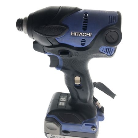  HITACHI 日立 工具 電動工具 インパクトドライバー　14.4v WH14DSL ブルー