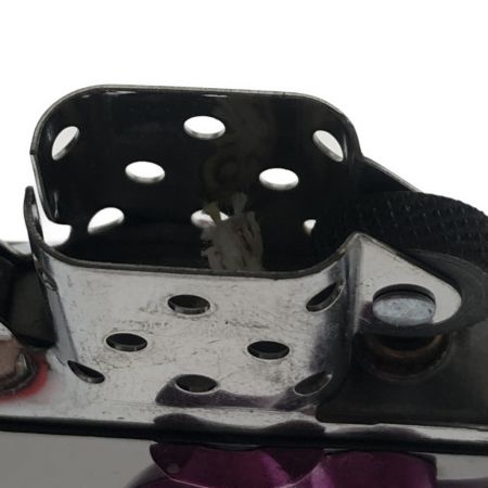   雑貨 ライター ZIPPO 3面蝶メタル BK×PU