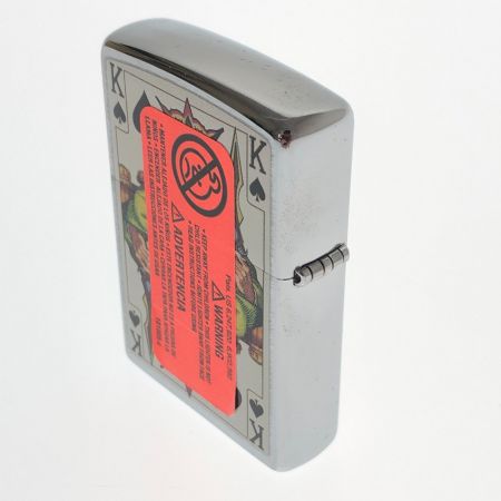   雑貨 ライター ZIPPO　ジッポ トランプ柄　キング・オブ・スペード