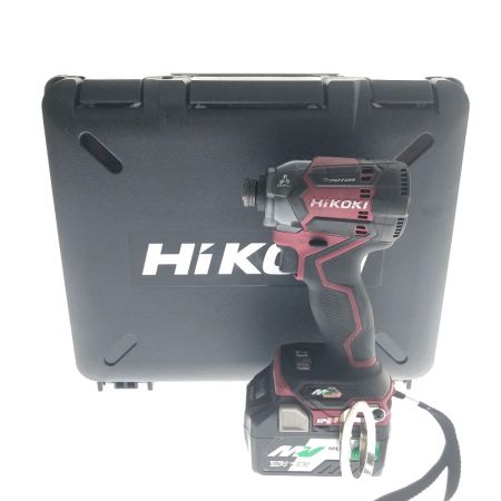  HiKOKI ハイコーキ 工具 電動工具 インパクトドライバー　充電器・バッテリー2個・ケース付 18v　 WH36DC