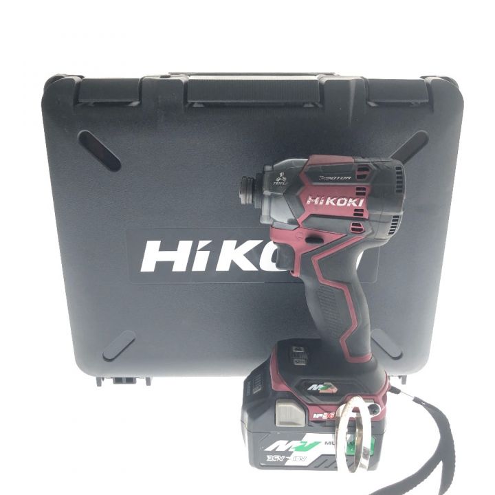 HiKOKI ハイコーキ 工具 電動工具 インパクトドライバー 充電器・バッテリー2個・ケース付 18v  WH36DC｜中古｜なんでもリサイクルビッグバン