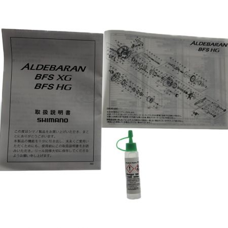  SHIMANO シマノ 釣り用品 リール ベイトリール  BFS XGLEFT 22 ALDEBARAN