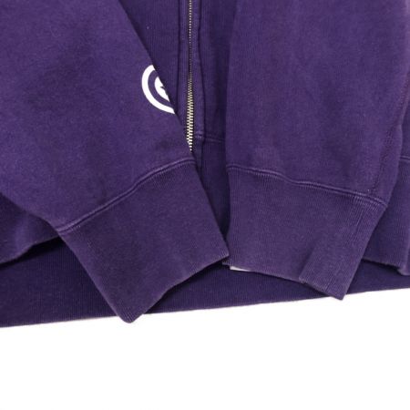  A BATHING APE アベイシングエイプ メンズ衣料 パーカー シャークパーカー  SIZE M パープル