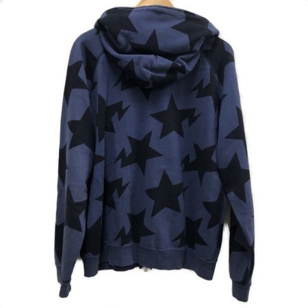  A BATHING APE アベイシングエイプ メンズ衣料 パーカー スターパーカー SIZE M ネイビー