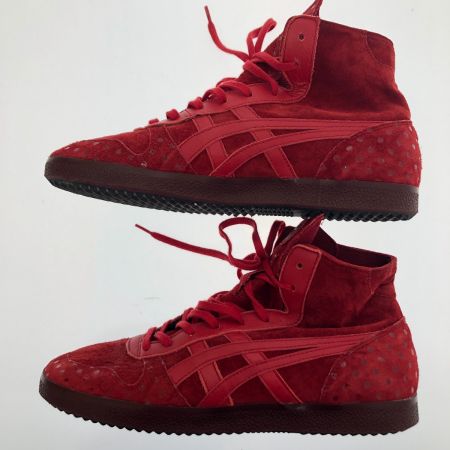  Onitsuka Tiger オニツカタイガー コート ヒイナ スニーカー 24cm THL368 レッド