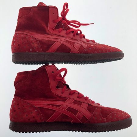  Onitsuka Tiger オニツカタイガー コート ヒイナ スニーカー 24cm THL368 レッド