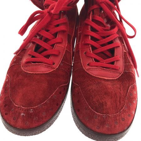  Onitsuka Tiger オニツカタイガー コート ヒイナ スニーカー 24cm THL368 レッド