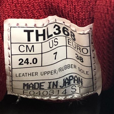  Onitsuka Tiger オニツカタイガー コート ヒイナ スニーカー 24cm THL368 レッド