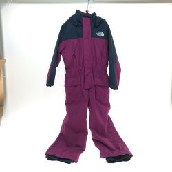 □□ THE NORTH FACE ザノースフェイス ウォータープルーフワンピース 110cm NSJ61908 パープル アーバンネイビ×ロックスバリーピンク Aランク