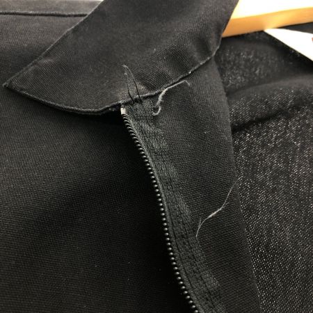  BEN DAVIS ベンデイビス 半袖 ハーフジップワークシャツ Mサイズ ブラック