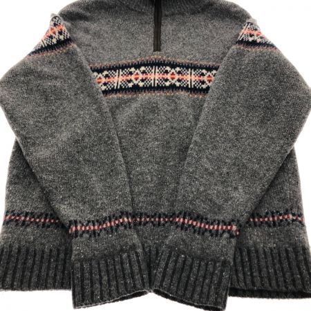  McGREGOR マクレガー ハーフジップセーター ニット Mサイズ MM63-5801 グレー