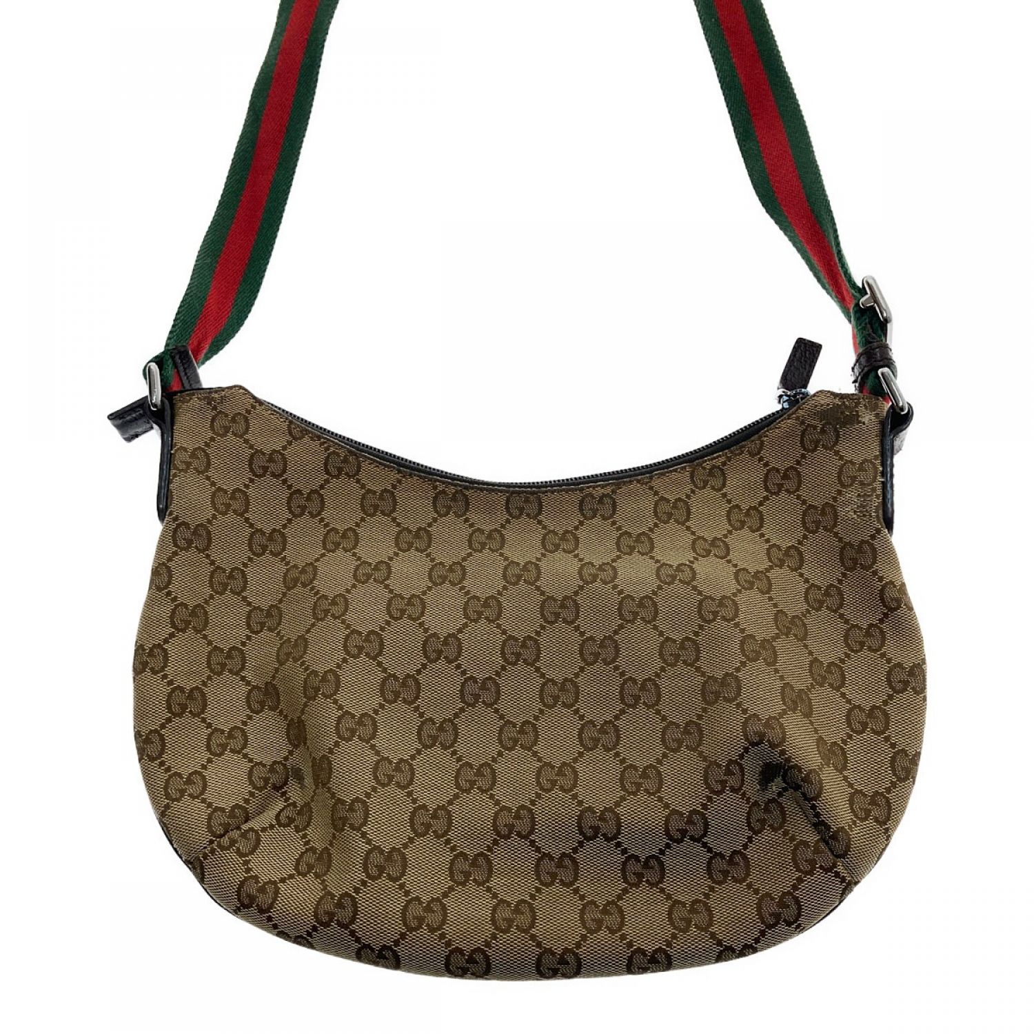 中古】 GUCCI グッチ ショルダーバッグ ポシェット シェリーライン