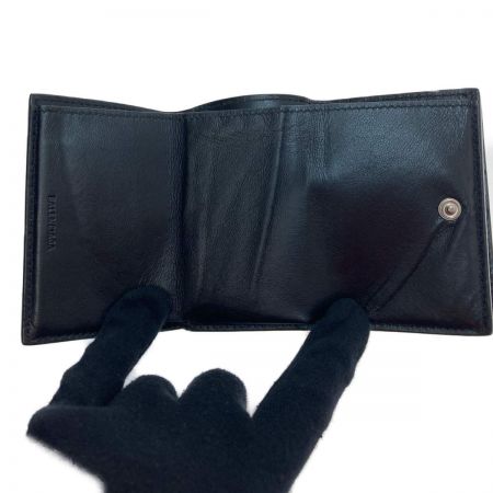  BALENCIAGA バレンシアガ 3つ折り 財布 小銭入れ付き 594312 1090 ブラック