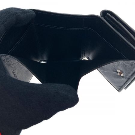 BALENCIAGA バレンシアガ 3つ折り 財布 小銭入れ付き 594312 1090 ブラック