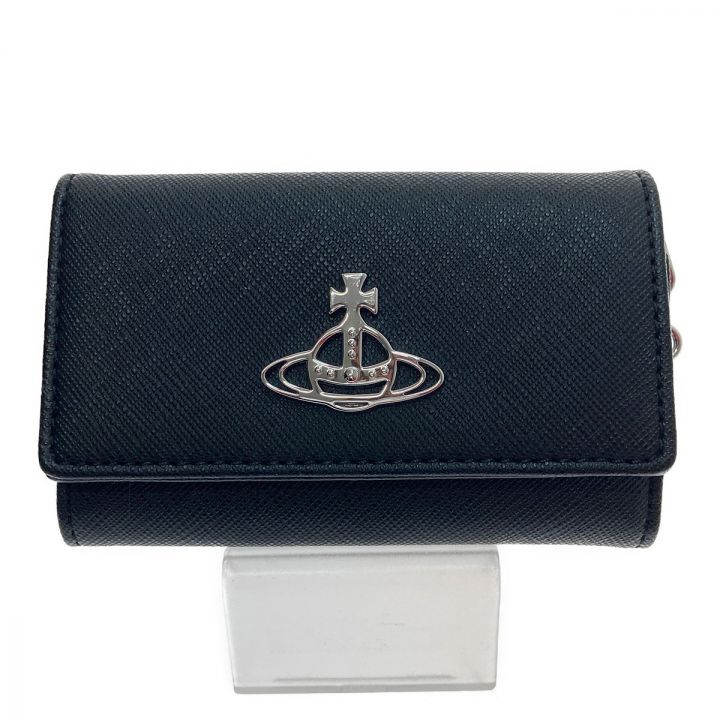 Vivienne Westwood ネイビー レザー キーケース 紺色 ヴィヴィアン