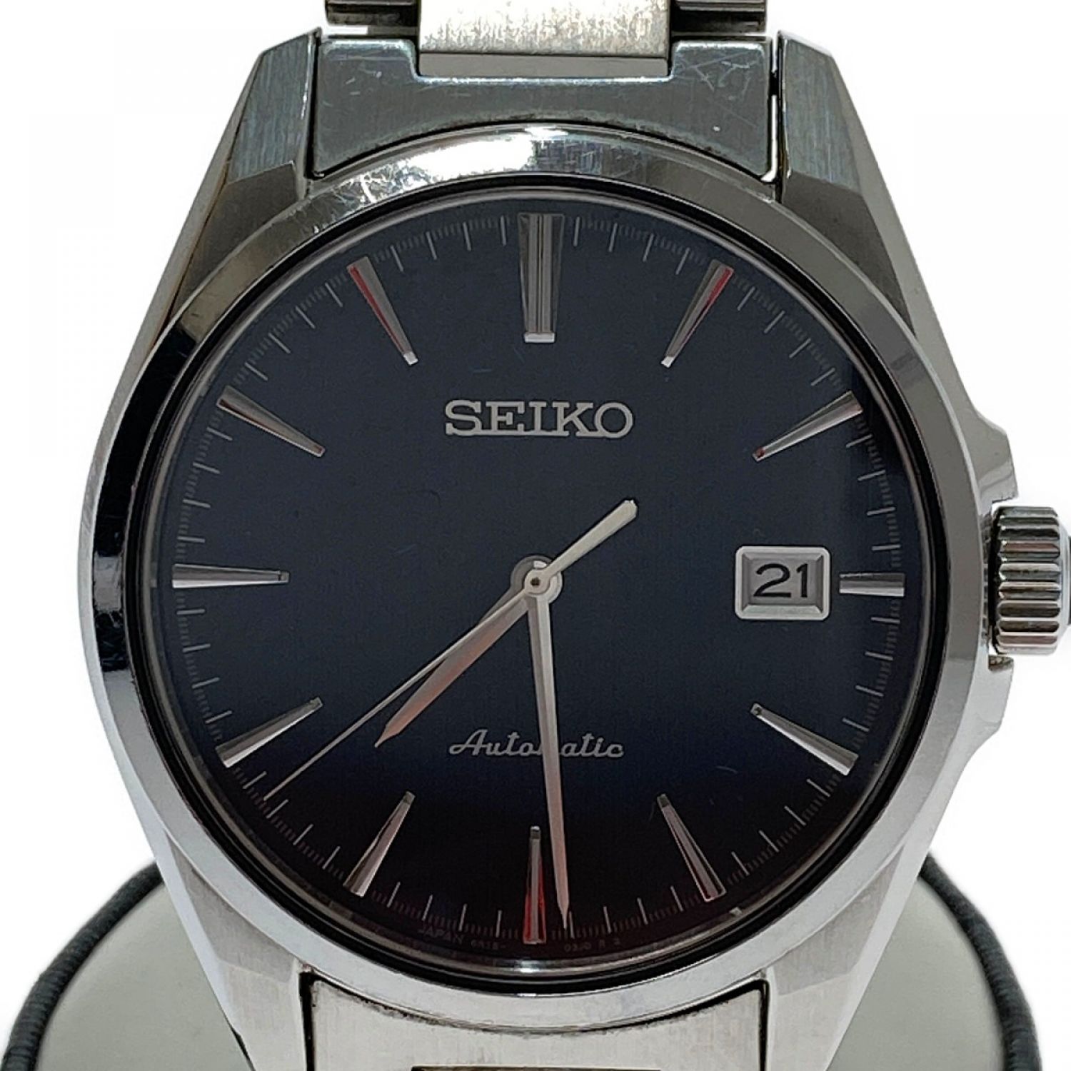 SEIKO プレサージュ SARX045 ネイビー腕時計(アナログ