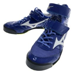 □□ MIZUNO ミズノ 靴 シューズ やり投げ用スパイク フィールドジオJT-I2  SIZE 25.5cm U1GA184609 ブルー Aランク