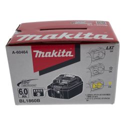 ♭♭ MAKITA マキタ バッテリー　6.0Ah　18V BL1860B Aランク