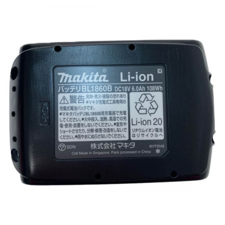  MAKITA マキタ バッテリー　6.0Ah　18V BL1860B