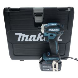 □□ MAKITA マキタ 工具 電動工具 インパクトドライバ 充電器・充電池2個・ケース付 コードレス式 18v TD172DRGX Sランク