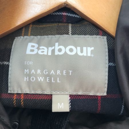  Barbour × MARGARET HOWELL メンズ ジャケット オイルフードジャケット SIZE M 579-5225001 ブラック