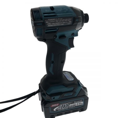  MAKITA マキタ 工具 電動工具 インパクトドライバ 40V td002GRdx